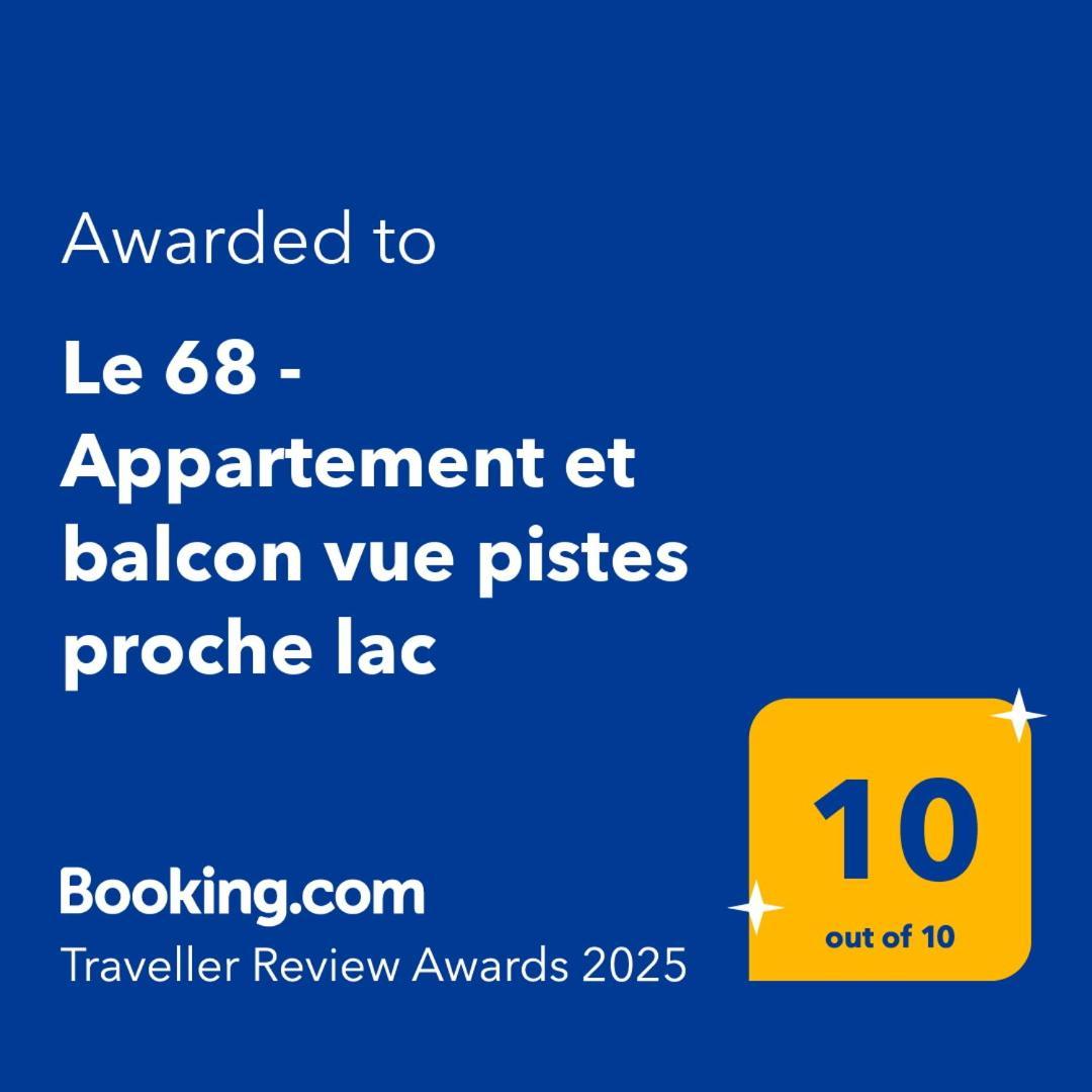 Apartment Les Deux Maisons - Le 68 - Et Balcon Vue Pistes Proche Gerardmer